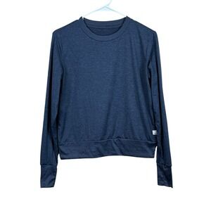 Vuori Navy Long Sleeve Tee